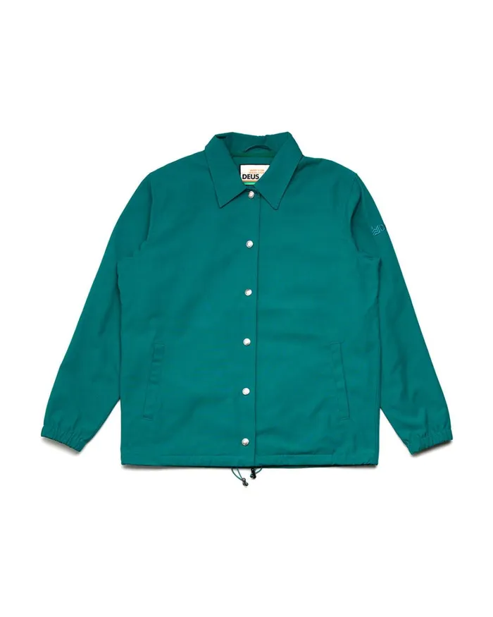 Deus Ex Machina Outerwear Women Tango Coach Jacket 8211 Alpine Green Deus Ex Machina Outerwear Women Tango Coach Jacket 8211 Alpine Green