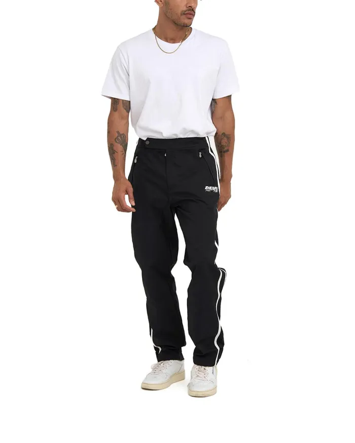 Deus Ex Machina Pants Men Speedway Pant 8211 Black Deus Ex Machina Pants Men Speedway Pant 8211 Black