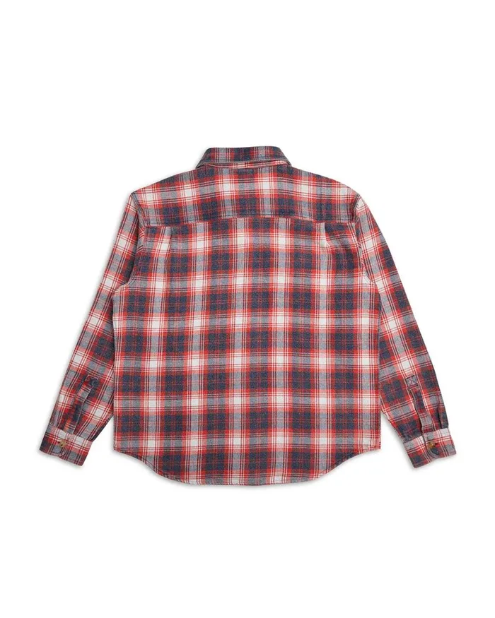 Deus Ex Machina Shirts Men Vacay Check Shirt 8211 Red Check Deus Ex Machina Shirts Men Vacay Check Shirt 8211 Red Check