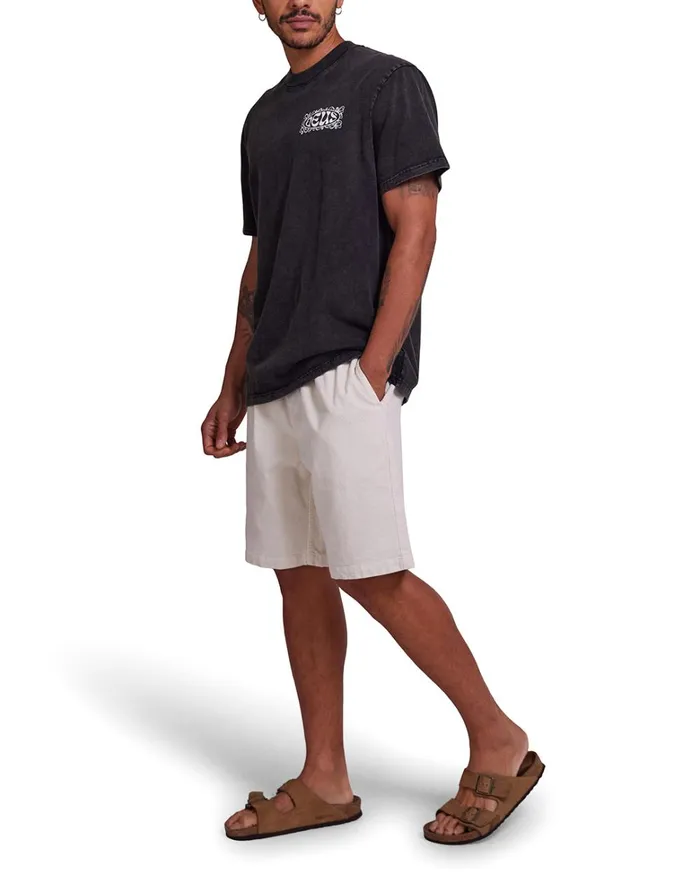 Deus Ex Machina Shorts Men Infinity Cord Beach Short 8211 Dirty White Deus Ex Machina Shorts Men Infinity Cord Beach Short 8211 Dirty White