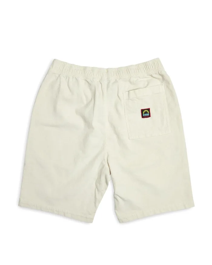 Deus Ex Machina Shorts Men Infinity Cord Beach Short 8211 Dirty White Deus Ex Machina Shorts Men Infinity Cord Beach Short 8211 Dirty White