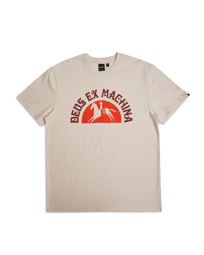 Deus Ex Machina Tees Men Bareback Tee 8211 Dirty White Deus Ex Machina Tees Men Bareback Tee 8211 Dirty White