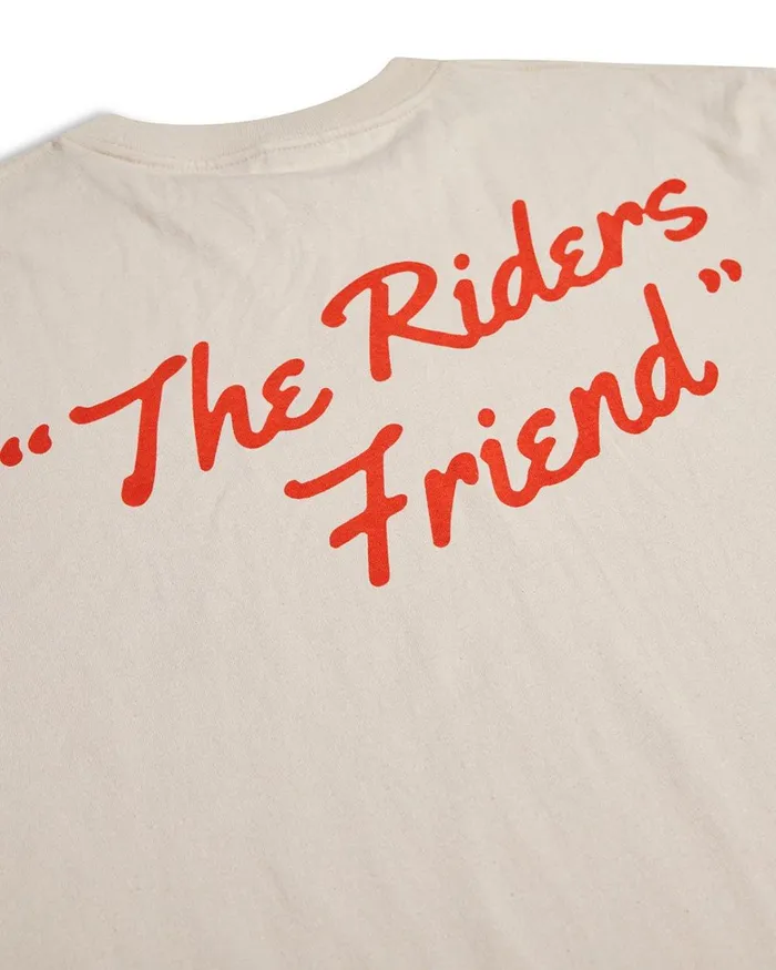 Deus Ex Machina Tees Men Bareback Tee 8211 Dirty White Deus Ex Machina Tees Men Bareback Tee 8211 Dirty White