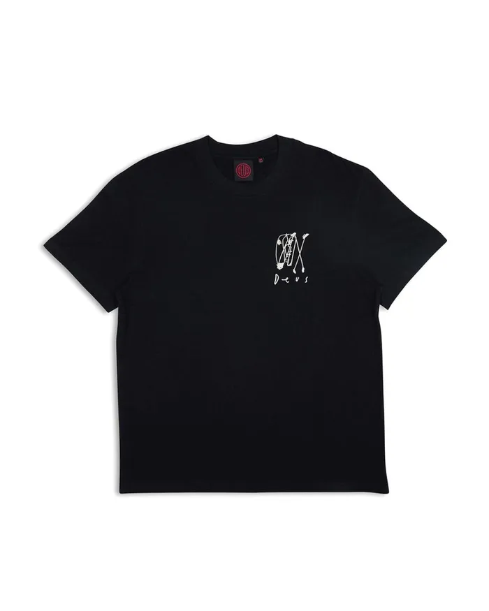 Deus Ex Machina Tees Men Bobskull Tee 8211 Black Deus Ex Machina Tees Men Bobskull Tee 8211 Black