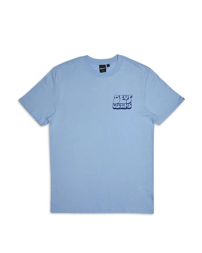 Deus Ex Machina Tees Men Duke Tee 8211 Soft Chambray Deus Ex Machina Tees Men Duke Tee 8211 Soft Chambray