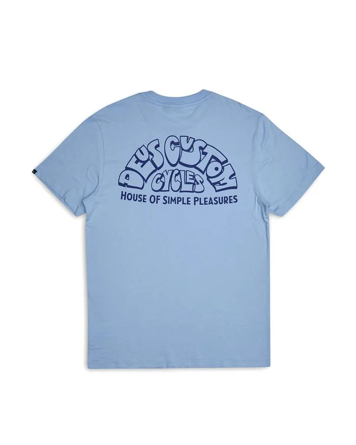 Deus Ex Machina Tees Men Duke Tee 8211 Soft Chambray Deus Ex Machina Tees Men Duke Tee 8211 Soft Chambray