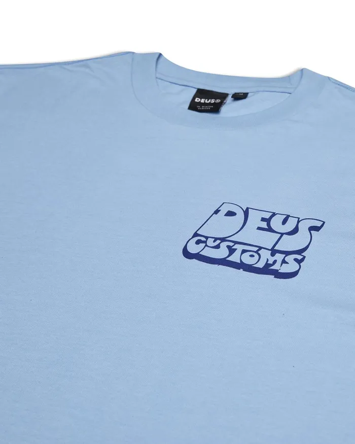 Deus Ex Machina Tees Men Duke Tee 8211 Soft Chambray Deus Ex Machina Tees Men Duke Tee 8211 Soft Chambray