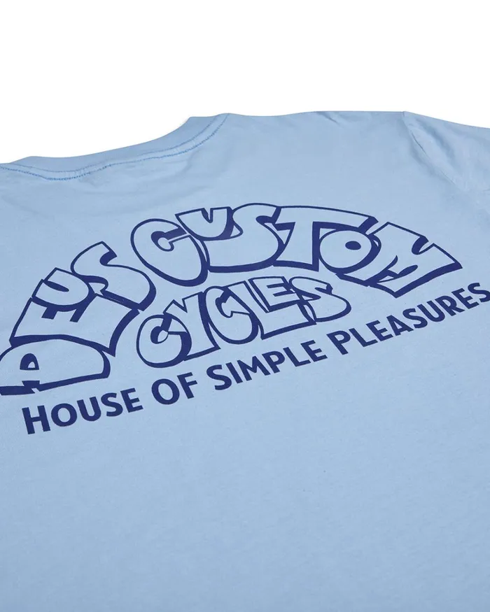 Deus Ex Machina Tees Men Duke Tee 8211 Soft Chambray Deus Ex Machina Tees Men Duke Tee 8211 Soft Chambray