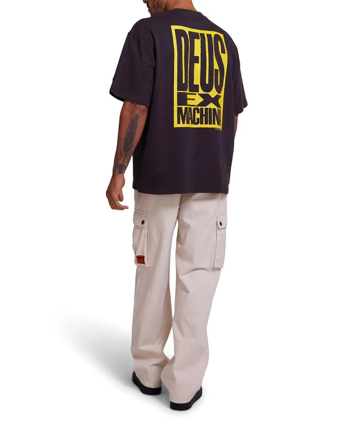 Deus Ex Machina Tees Men Heavier Than Heaven Tee 8211 Anthracite Deus Ex Machina Tees Men Heavier Than Heaven Tee 8211 Anthracite