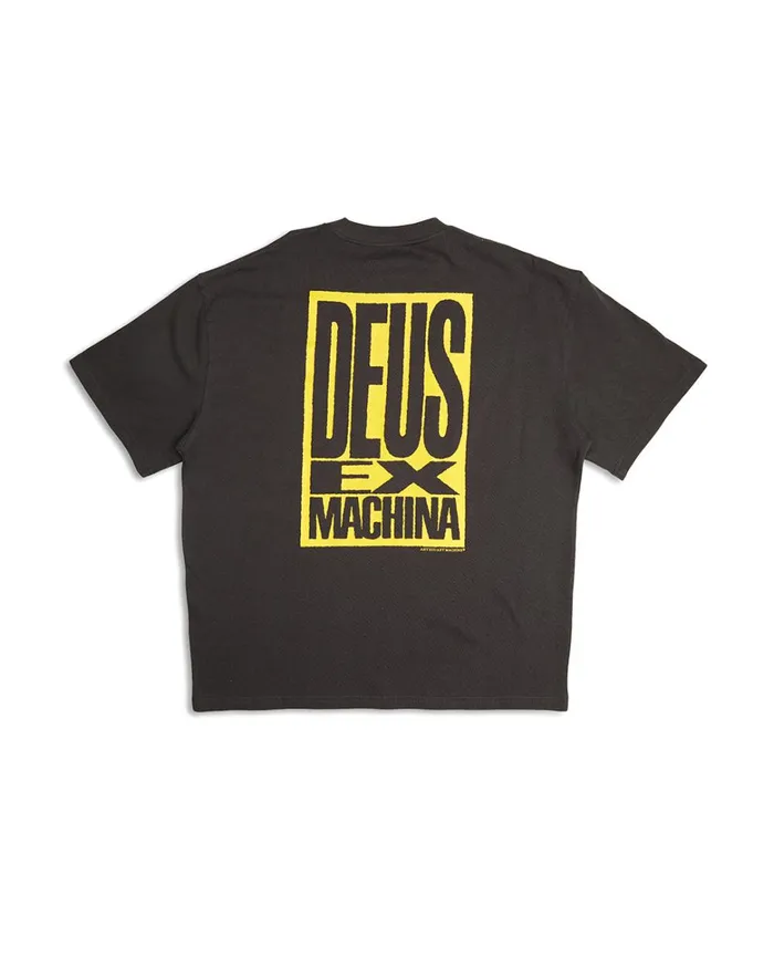 Deus Ex Machina Tees Men Heavier Than Heaven Tee 8211 Anthracite Deus Ex Machina Tees Men Heavier Than Heaven Tee 8211 Anthracite