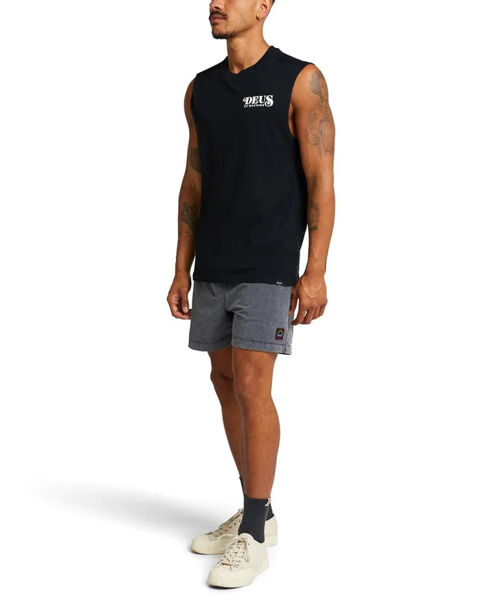 Deus Ex Machina Tees Men Mosey Muscle 8211 Black Deus Ex Machina Tees Men Mosey Muscle 8211 Black