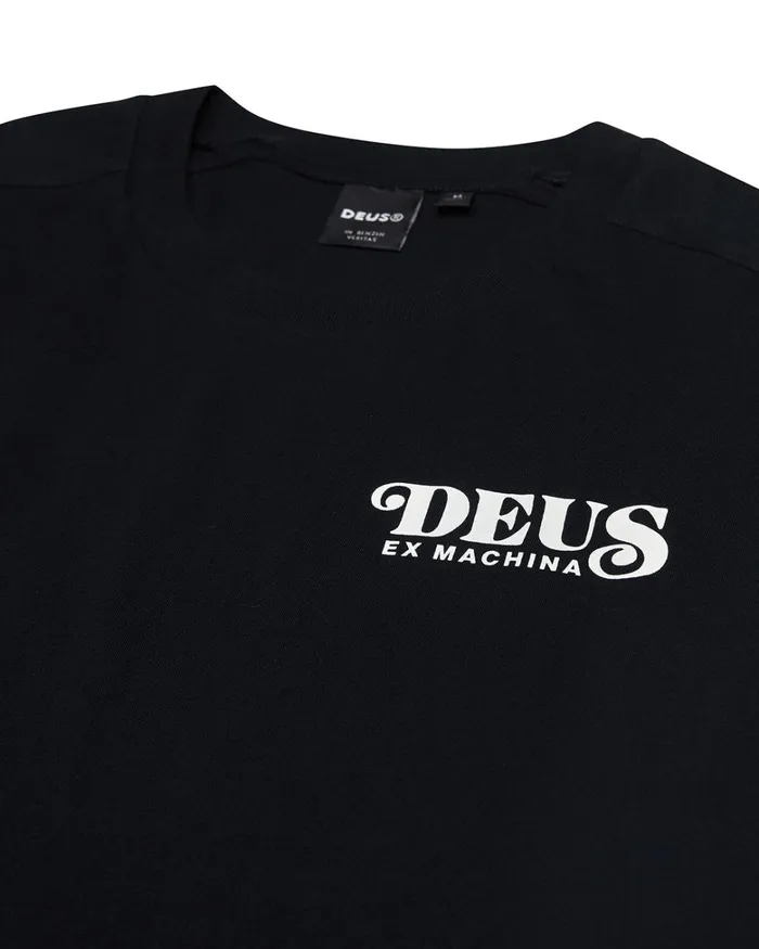 Deus Ex Machina Tees Men Mosey Muscle 8211 Black Deus Ex Machina Tees Men Mosey Muscle 8211 Black