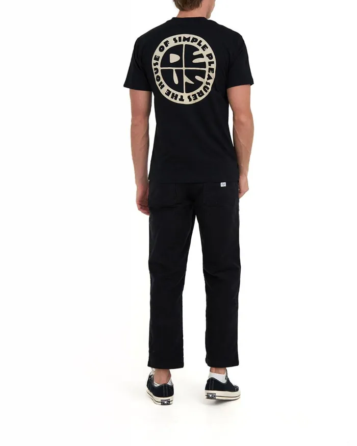Deus Ex Machina Tees Men Pushstart Tee 8211 Black Deus Ex Machina Tees Men Pushstart Tee 8211 Black