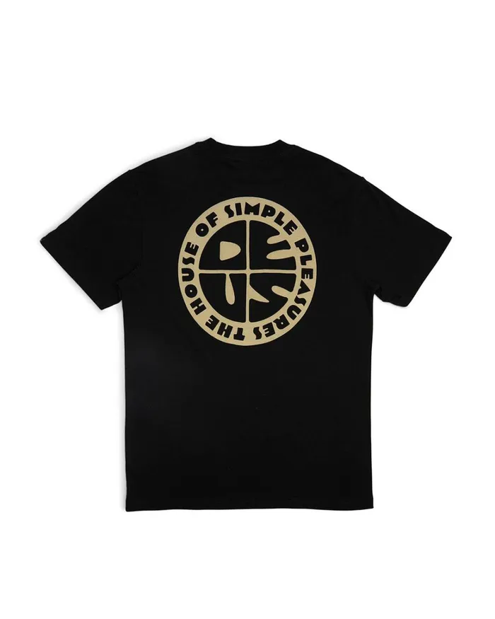 Deus Ex Machina Tees Men Pushstart Tee 8211 Black Deus Ex Machina Tees Men Pushstart Tee 8211 Black