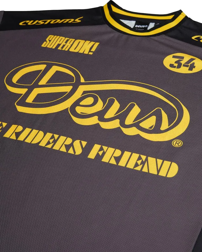Deus Ex Machina Tees Men Randy Moto Tee 8211 Black Deus Ex Machina Tees Men Randy Moto Tee 8211 Black