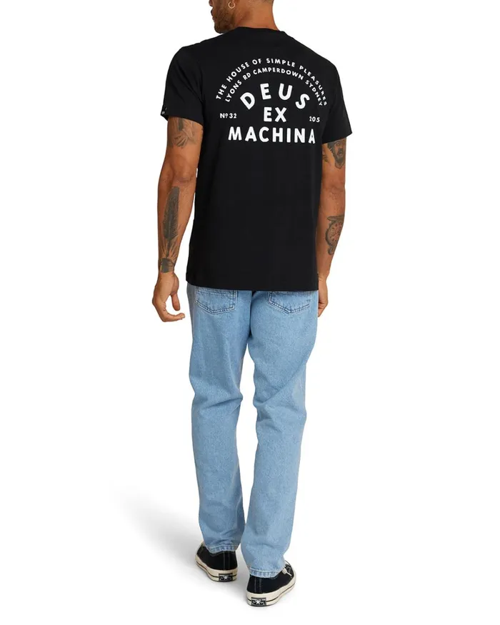 Deus Ex Machina Tees Men The Landie Tee 8211 Black Deus Ex Machina Tees Men The Landie Tee 8211 Black