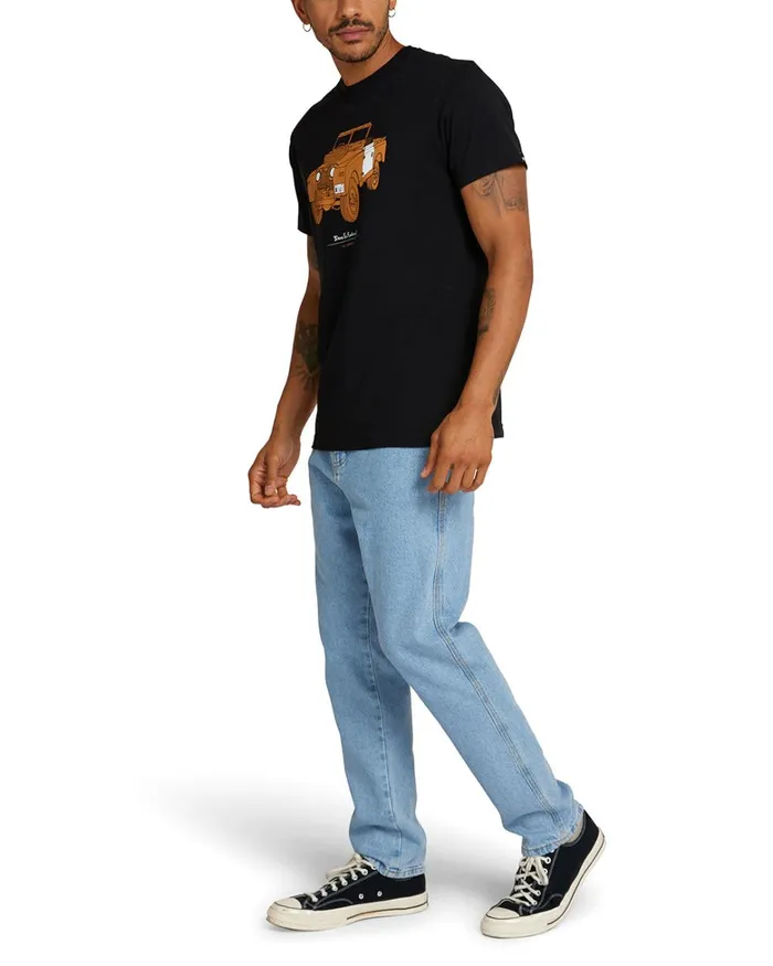Deus Ex Machina Tees Men The Landie Tee 8211 Black Deus Ex Machina Tees Men The Landie Tee 8211 Black