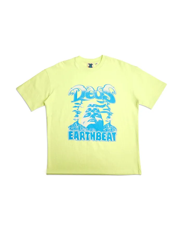 Deus Ex Machina Tees Women Dxw Earthbeat Tee 8211 Luminary Green Deus Ex Machina Tees Women Dxw Earthbeat Tee 8211 Luminary Green