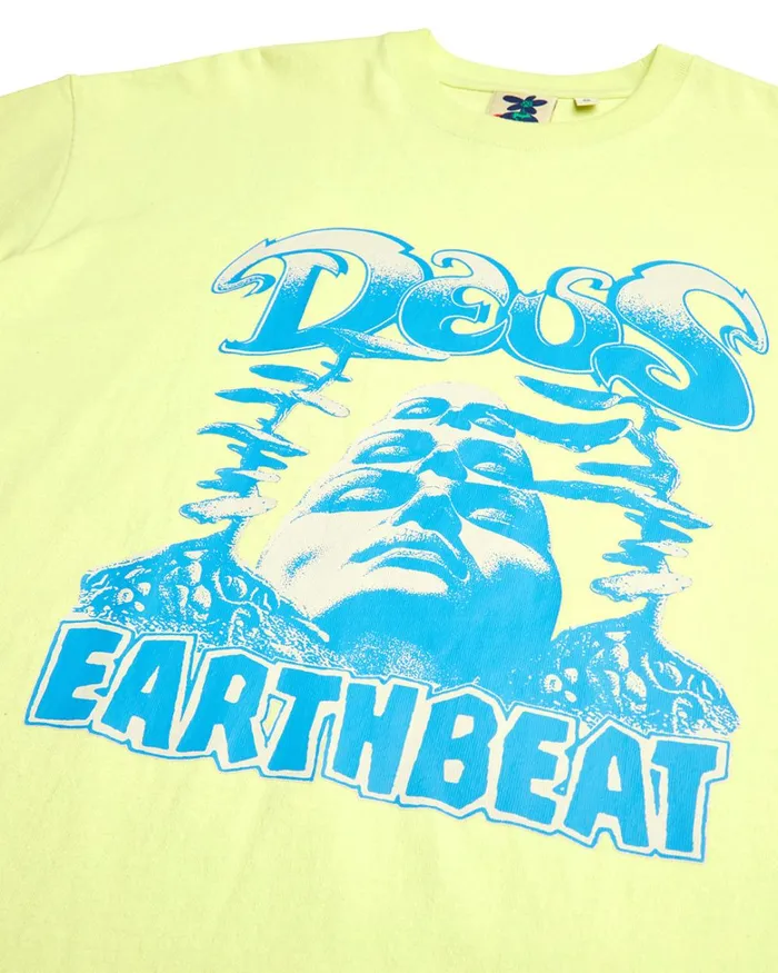 Deus Ex Machina Tees Women Dxw Earthbeat Tee 8211 Luminary Green Deus Ex Machina Tees Women Dxw Earthbeat Tee 8211 Luminary Green
