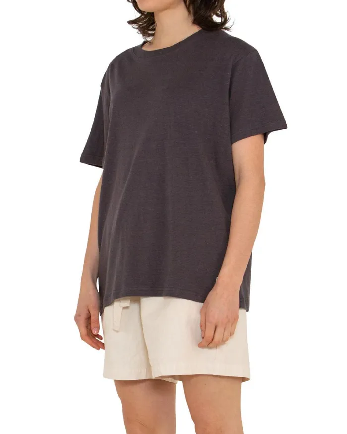 Deus Ex Machina Tees Women Ebi Tee Oversized Fit 8211 Shadow Grey Deus Ex Machina Tees Women Ebi Tee Oversized Fit 8211 Shadow Grey