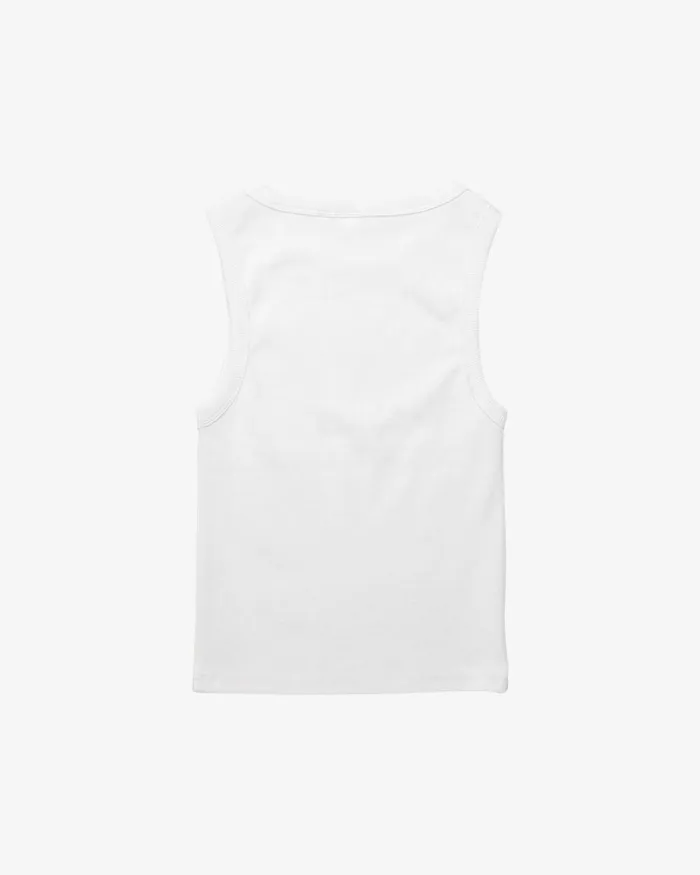 Deus Ex Machina Tees Women Military Tank 8211 Vintage White Deus Ex Machina Tees Women Military Tank 8211 Vintage White