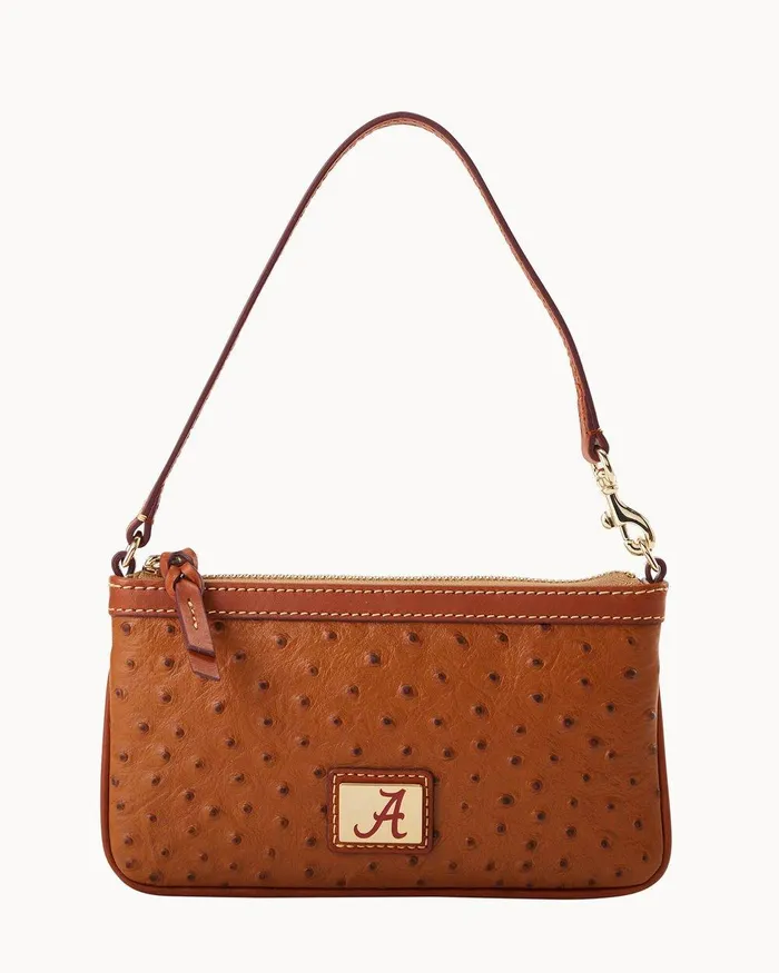 Dooney and Bourke Wallets Women Collegiate University Of Alabama Large Slim Wristlet University Of Alabama