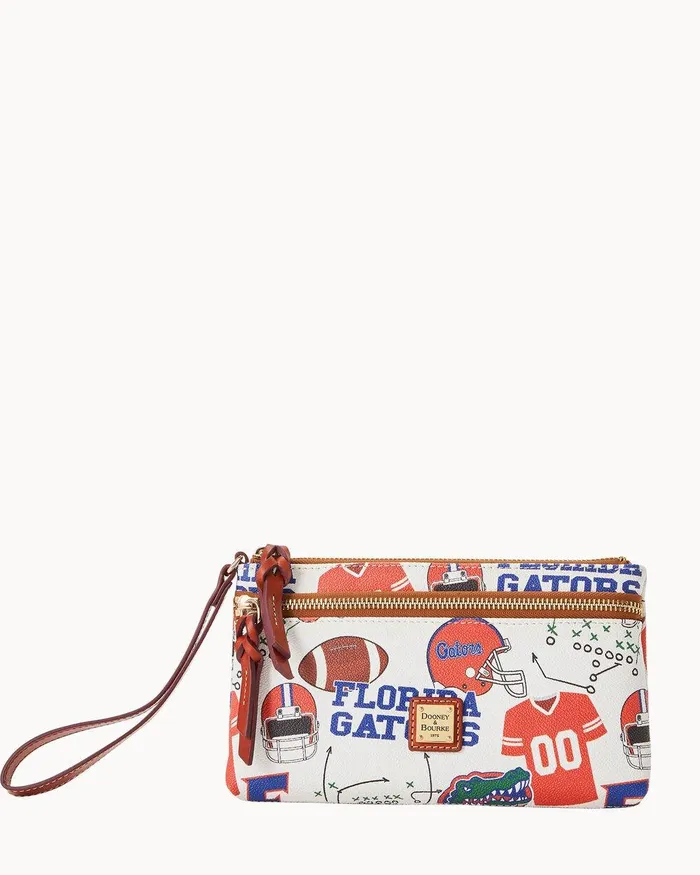 Dooney and Bourke Wallets Women Collegiate University Of Florida Double Zip Wristlet University Of Florid Dooney and Bourke Wallets Women Collegiate University Of Florida Double Zip Wristlet University Of Florid