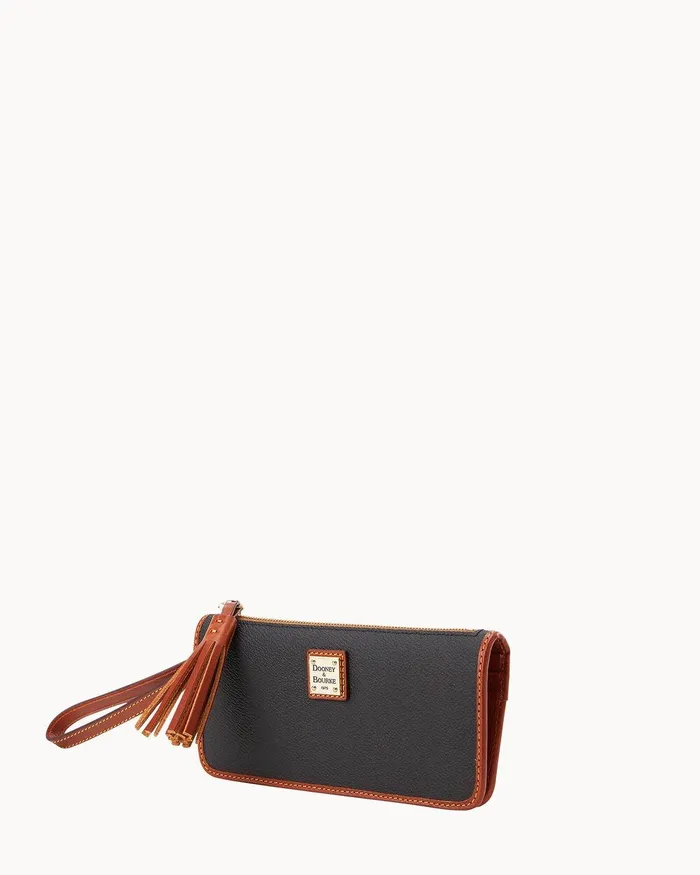 Dooney and Bourke Wallets Women Kirby Tatum Wristlet Black Dooney and Bourke Wallets Women Kirby Tatum Wristlet Black