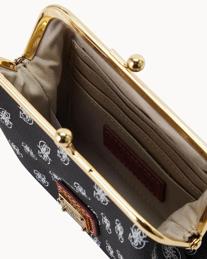 Dooney and Bourke Wallets Women MLB Mariners Large Framed Purse Mariners Dooney and Bourke Wallets Women MLB Mariners Large Framed Purse Mariners