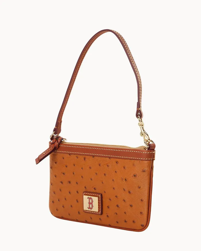 Dooney and Bourke Wallets Women MLB Red Sox Large Slim Wristlet Red Sox Dooney and Bourke Wallets Women MLB Red Sox Large Slim Wristlet Red Sox