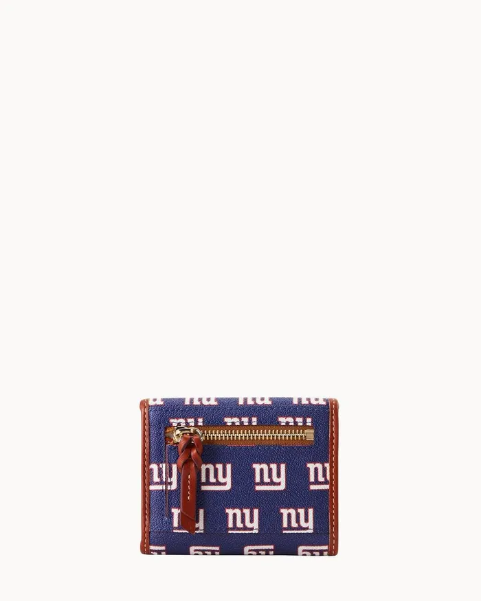 Dooney and Bourke Wallets Women NFL NY Giants Flap Credit Card Wallet Giants Dooney and Bourke Wallets Women NFL NY Giants Flap Credit Card Wallet Giants