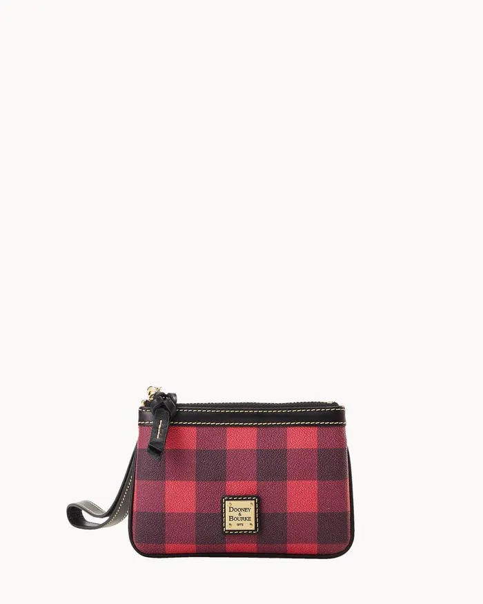 Dooney and Bourke Wallets Women Tucker Medium Wristlet Red