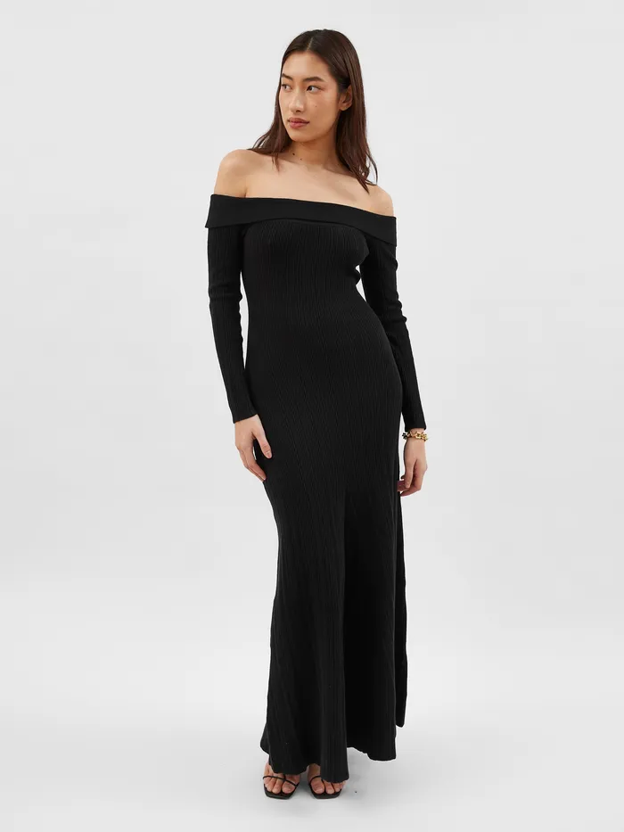 Dresses Anna Quan 8211 Marla Dress in Black Raven The UNDONE Women