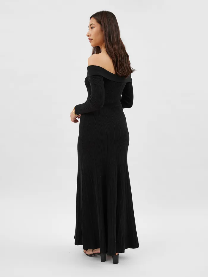 Dresses Anna Quan 8211 Marla Dress in Black Raven The UNDONE Women
