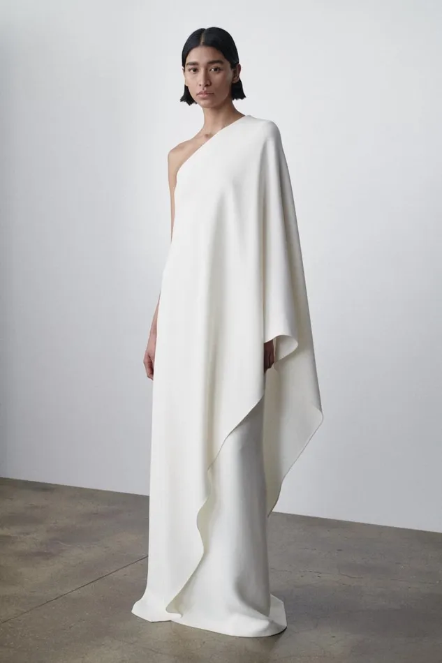 Dresses Women The Row Sparrow Dress In Silk Off White
