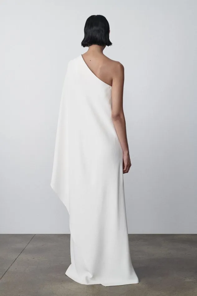 Dresses Women The Row Sparrow Dress In Silk Off White