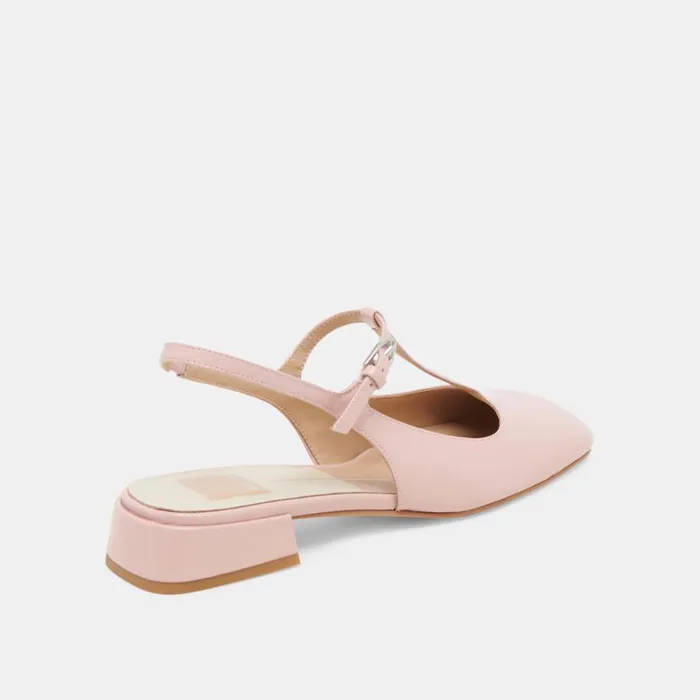 Flats and Loafers Women Dolce Vita Deidra Flats Pink Crinkle Patent Leather