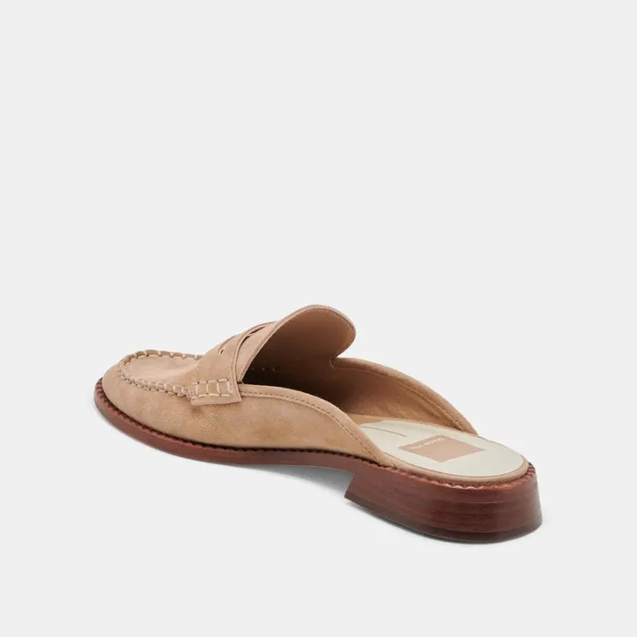 Flats and Loafers Women Dolce Vita Havan Loafers Camel Suede