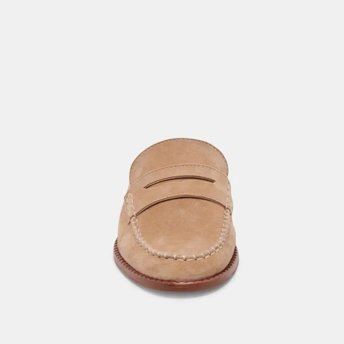 Flats and Loafers Women Dolce Vita Havan Loafers Camel Suede