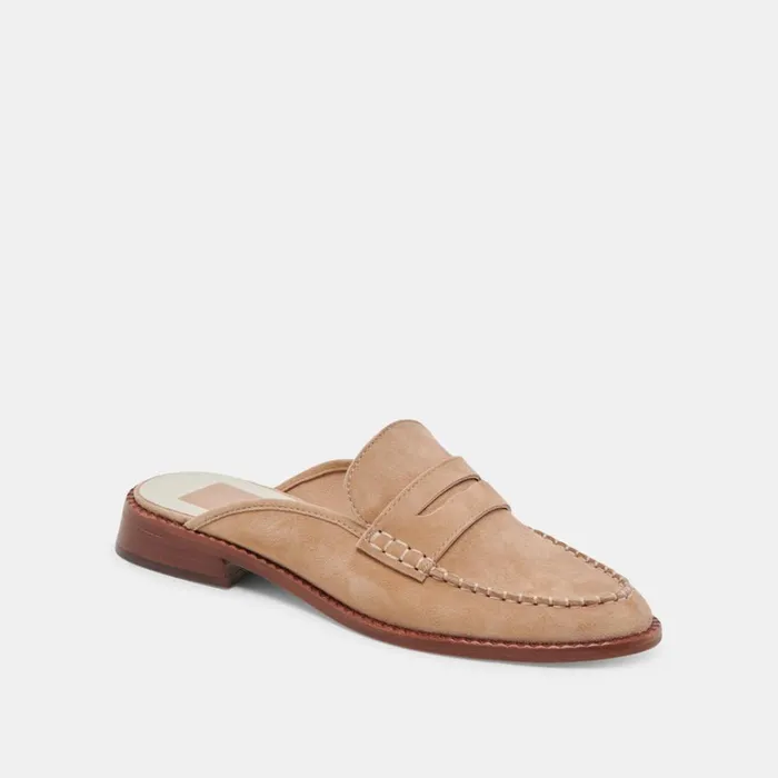 Flats and Loafers Women Dolce Vita Havan Loafers Camel Suede