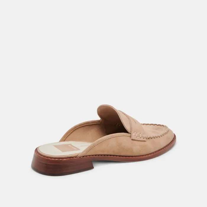 Flats and Loafers Women Dolce Vita Havan Loafers Camel Suede