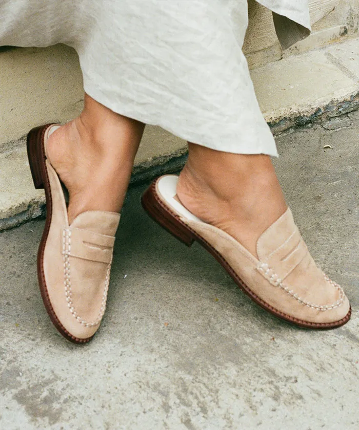 Flats and Loafers Women Dolce Vita Havan Loafers Camel Suede