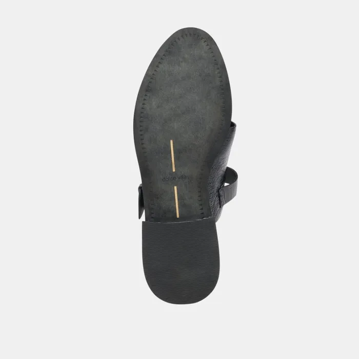 Flats and Loafers Women Dolce Vita Hippie Flats Midnight Crinkle Patent