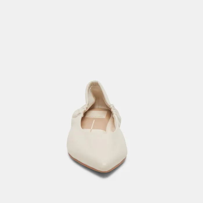 Flats and Loafers Women Dolce Vita Nadav Ballet Flats Ivory Leather