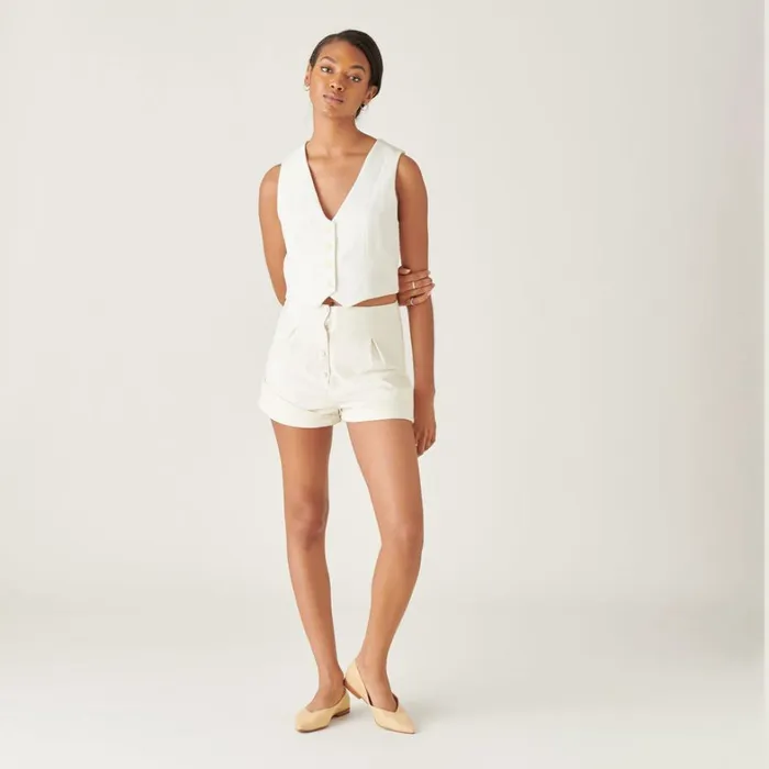 Flats and Loafers Women Dolce Vita Nadav Ballet Flats Lt Natural Raffia