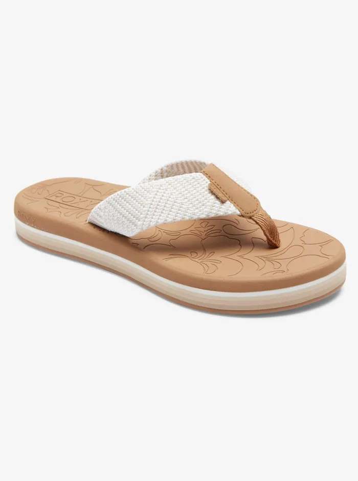 Flip Flops Women Roxy Colbee Hi Sandals Natural