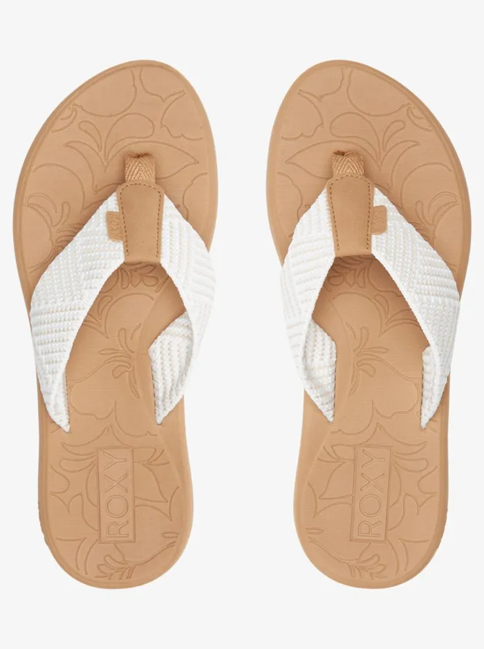 Flip Flops Women Roxy Colbee Hi Sandals Natural