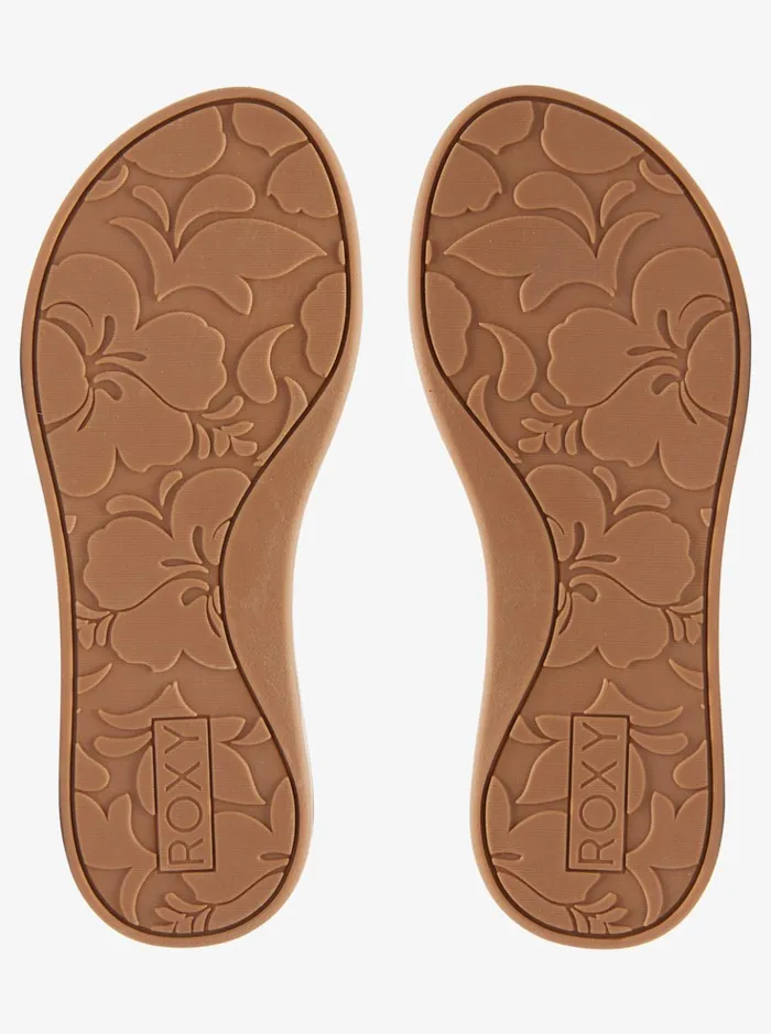 Flip Flops Women Roxy Colbee Hi Sandals Natural