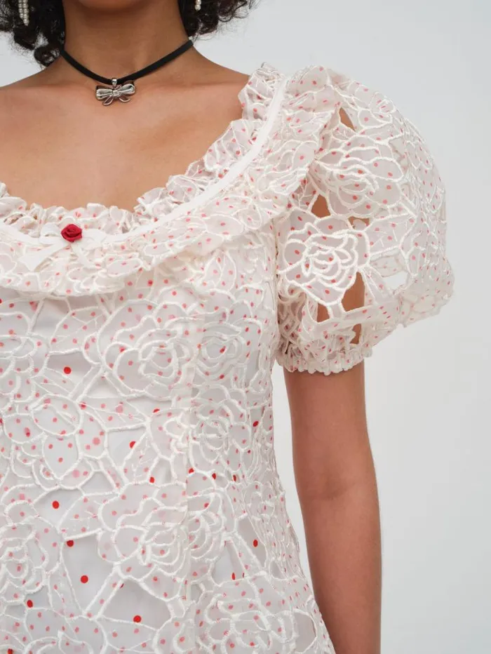 For Love and Lemons Dresses Aphrodite Embroidered Mini Dress White 8211 Women For Love and Lemons Dresses Aphrodite Embroidered Mini Dress White 8211 Women