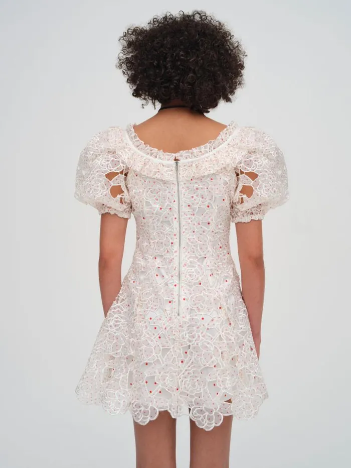 For Love and Lemons Dresses Aphrodite Embroidered Mini Dress White 8211 Women For Love and Lemons Dresses Aphrodite Embroidered Mini Dress White 8211 Women